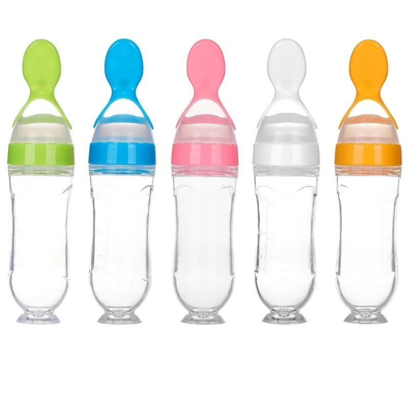 Biberon avec cuillère pour nouveau - né | EasyBottle™ - Mum&kids