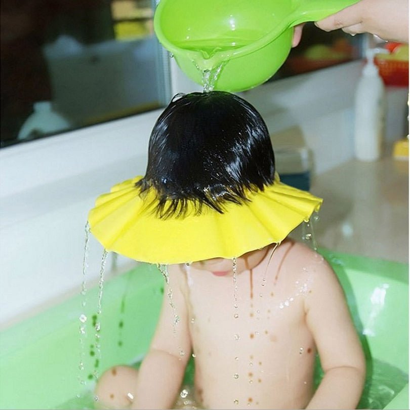 Visière chapeau pour douche bébé I ShampooCap™ - Mum&kids